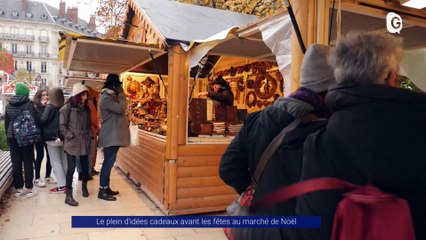 Reportage - Le plein d'idées cadeaux avant les fêtes au marché de Noël