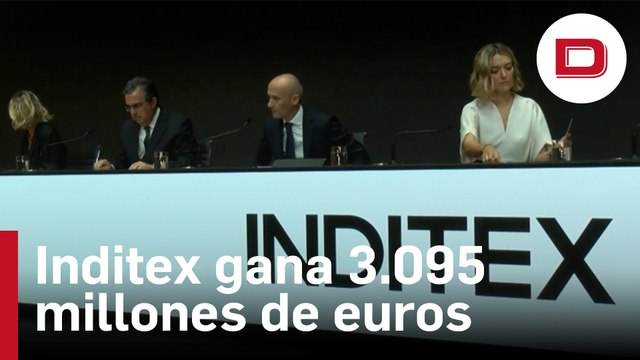 Inditex gana 3.095 millones de euros en sus nueve primeros meses