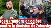 « Rends-Nous l'argent, junkie : Les Ukrainiens en colère contre Zelensky.