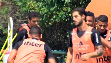 Imagens do treino do São Paulo desta terça-feira