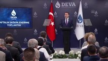 DEVA Partisi Genel Başkanı Babacan, basın toplantısı düzenledi