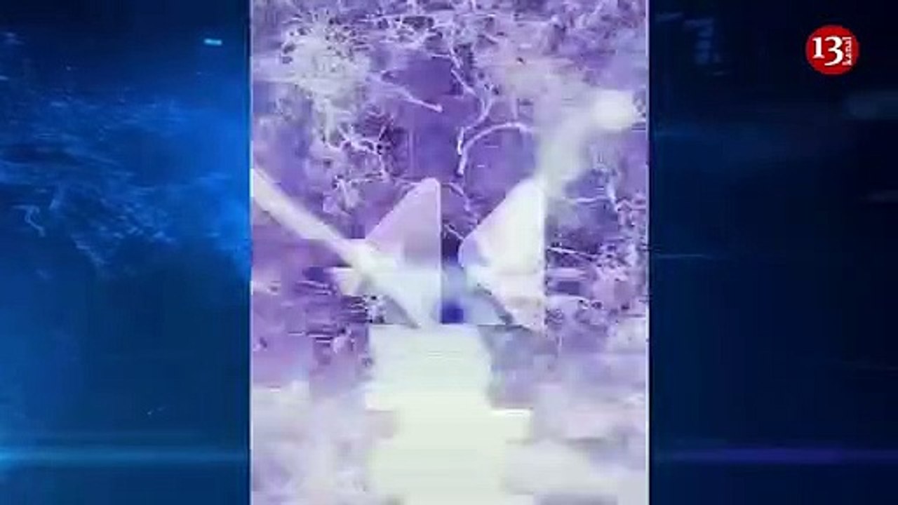 Fleeing from drone, Russian soldier hides in shelter, reveals army positions