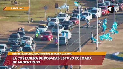 La costanera de Posadas estuvo colmada de argentinos