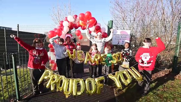 Wigan school celebrates OFSTED with a Christmas party