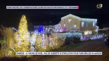 Le journal : Energie, à l'heure de noël, pas de sobriété ni d'inflation pour faire briller sa maison