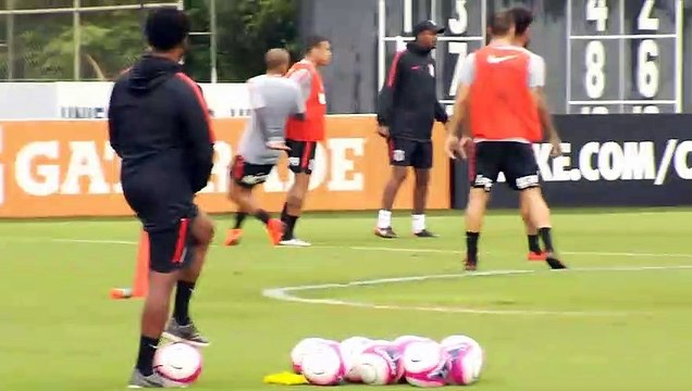 Corinthians inicia preparação para enfrentar o Santos veja imagens
