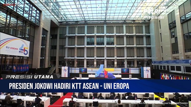 Presiden Jokowi Hadiri Pembukaan KTT ASEAN-Uni Eropa, Brussels