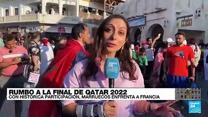 Informe desde Doha: hinchas marroquíes ven frustrado su sueño de asistir a la final del Mundial