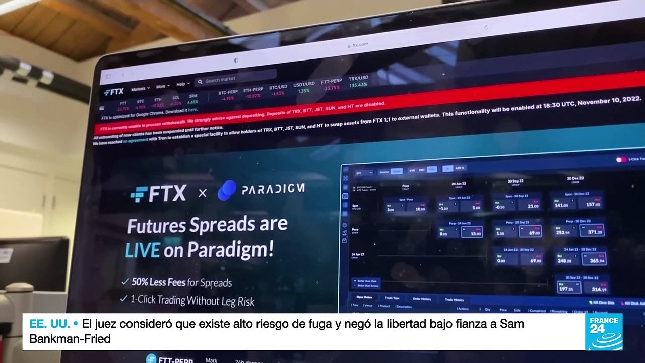 FTX, la tercera mayor empresa de criptomonedas en el mundo se encuentra en aprietos