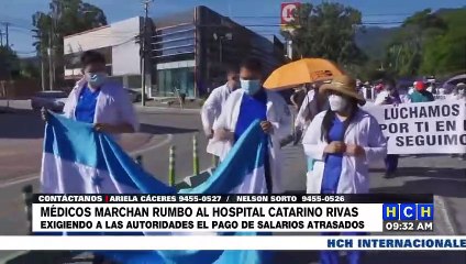 Download Video: ¡Ignorados! Médicos hondureños continúan en protestas con diversas exigencias