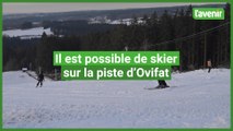 La piste de ski alpin d'Ovifat est ouverte