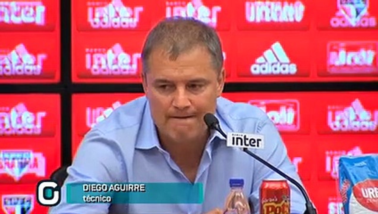 Confira como foi a coletiva com o técnico Aguirre