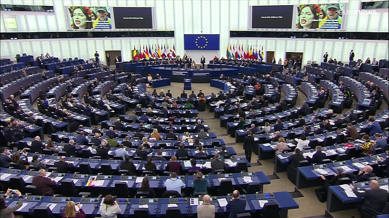 "Povo corajoso da Ucrânia" recebeu o Prémio Sakharov no Parlamento Europeu