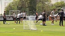 Corinthians se prepara para enfrentar o Inter veja imagens do treino