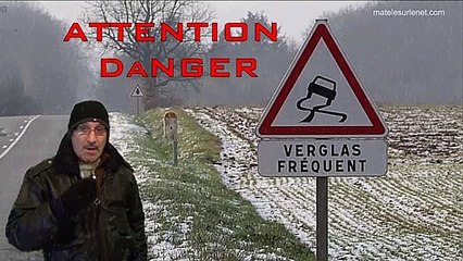 L'hiver est là. Méfiez vous du verglas !!