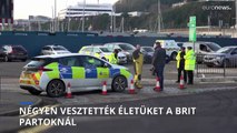 Legalább négy illegális bevándorló vesztette életét a brit partoknál