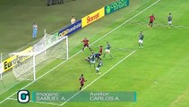 Brasileiro sub-20 gol de empate do Vitória contra o Palmeiras