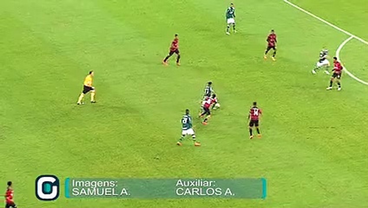 Brasileiro sub-20 confira o quinto gol do Palmeiras contra o Vitória