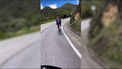 Egan resalta la belleza de los paisajes colombianos