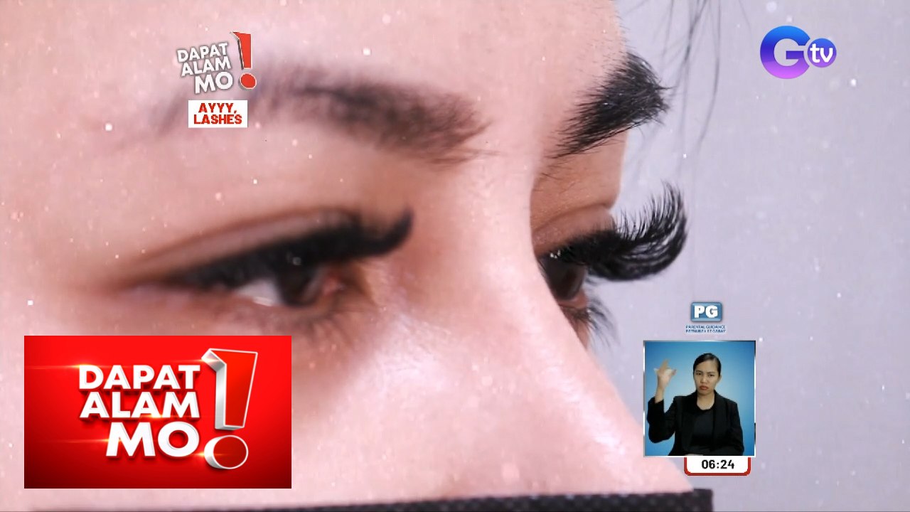 Mahahaba at malalantik na eye lashes, may kulay na rin! | Dapat Alam Mo!