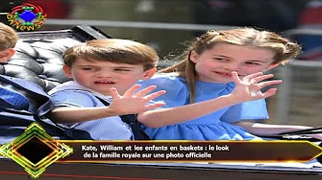 Kate, William et les enfants en baskets : le look de la famille royale sur une photo officielle