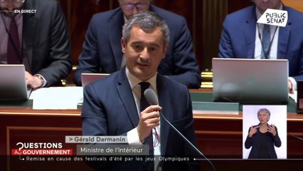 Des festivals annulés ? "Les JO à Paris, c’est une fois par siècle !", plaide Gérald Darmanin