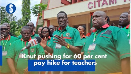 KNUT pushing for 60 per cent pay hike for teachers