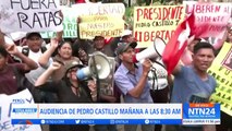 Suspenden audiencia sobre pedido de prisión preventiva contra Pedro Castillo