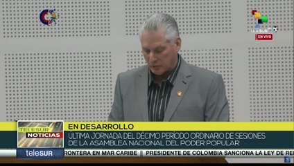 Díaz-Canel: no es secreto que en los últimos años hemos tenido desequilibrios económicos