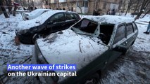 'They do not let Ukrainians live': aftermath of drone strikes in Kyiv