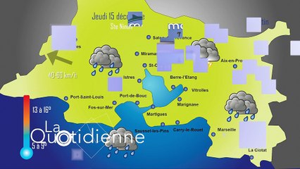 Météo : une mi-décembre humide