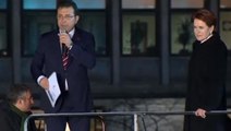 Saraçhane'de konuşan İmamoğlu, Erdoğan'ın İBB Başkanıyken ceza aldığı ifadeleri okudu: Bu sözler senin değil mi?