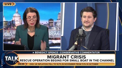 Radio host claims migrants that drowned in the channel were not “desperate”