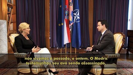 Presidente da Croácia crê que guerra deixou jogadores mais cascudos