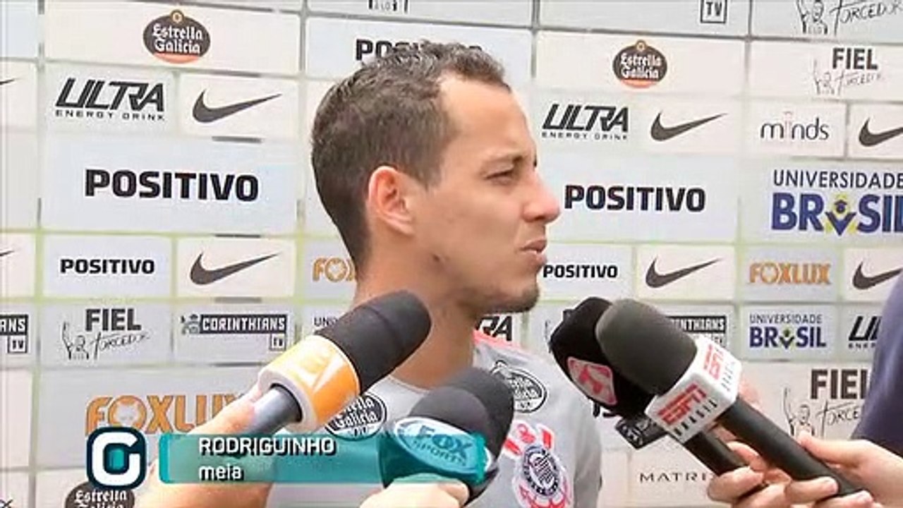 Rodriguinho fala do gol