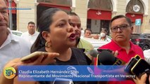Operan sin concesión más de 2 mil vehículos particulares, denuncian taxistas de Veracruz