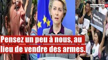 Arrêter avec vos sanctions : Les européens en colère contre Ursula.