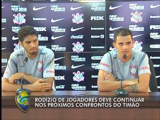 Tite promove treino leve para recuperar o condicionamento no Timão