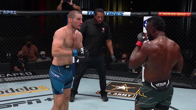 UFC middleweight no 7 Sean Strickland B-roll ahead of Cannonier UFC fight