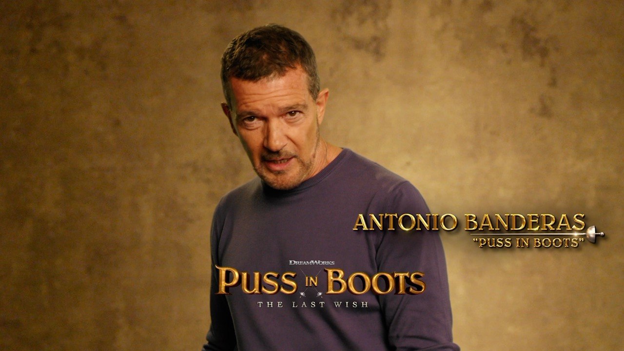 Puss In Boots: The Last Wish Featurette With Antonio Banderas Uncensored