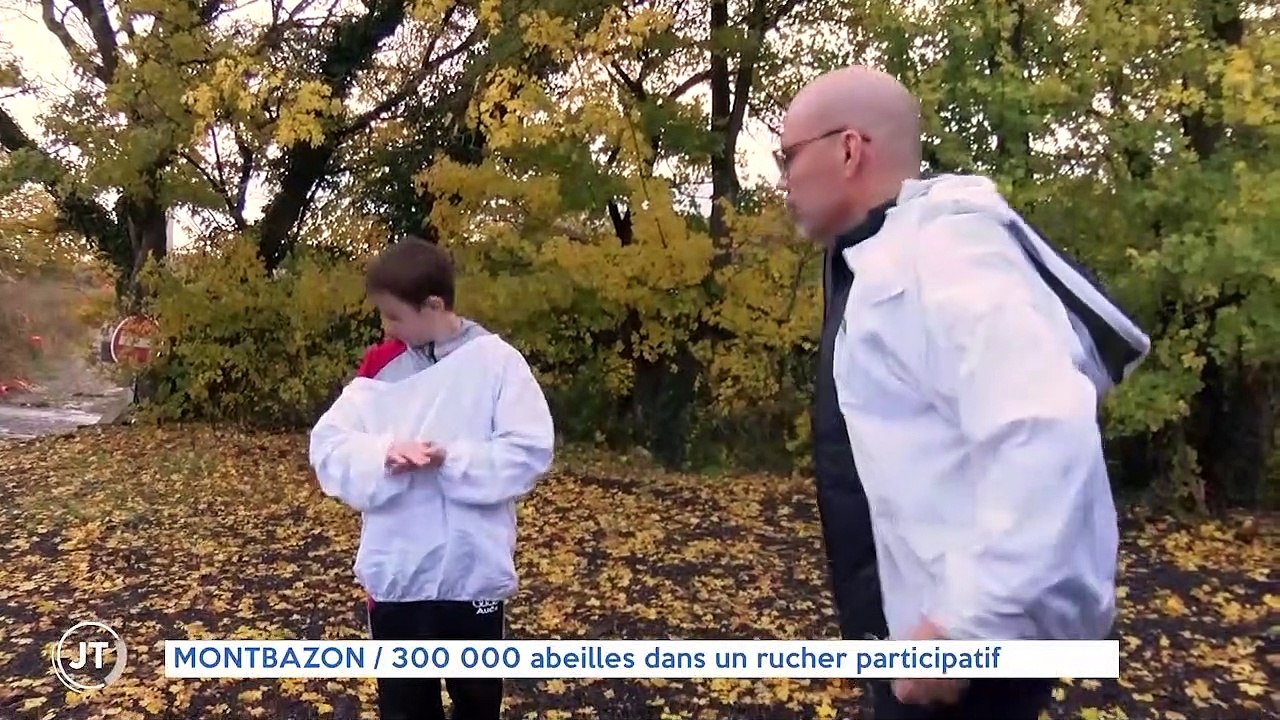 MONTBAZON / 300 000 abeilles dans un rucher participatif
