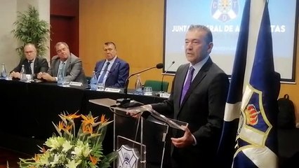 Paulino Rivero, nuevo presidente del CD Tenerife