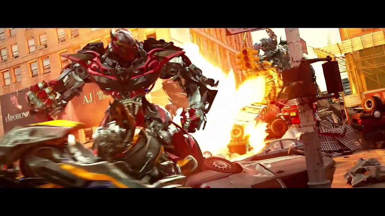 Calling All Dinobots 4K Fight Scene Transformers 4 Age Of