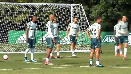 Imagens do treino do Palmeiras desta sexta-feira