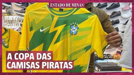 A Copa do Mundo das camisas piratas