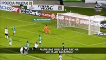 Assista aos melhores momentos de Palmeiras e ABC
