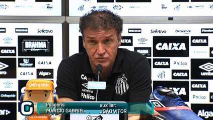 Cuca elogia segundo tempo do Santos e já pensa no Palmeiras