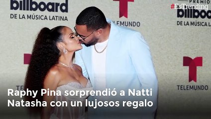 "Lejos, pero aquí": desde la cárcel, Raphy Pina sorprendió a Natti Natasha con lujoso regalo