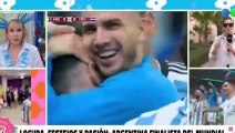 La emoción de Georgina Barbarossa al ver la felicidad de la gente por Argentina finalista del Mundial