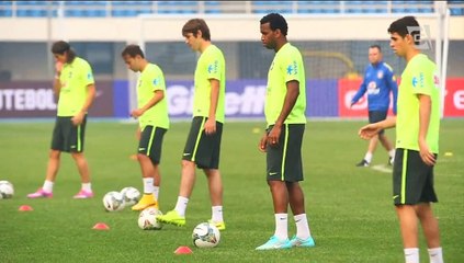 Seleção Brasileira inicia trabalhos em Pequim antes de SuperClássico contra a Argentina